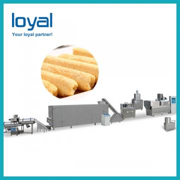 Double Screw Snack Food Extruder Machine Stick Type Puffed Corn Snack Making
